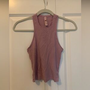 SKIMS Racer Back Pink/Purple Tank Top, Size S